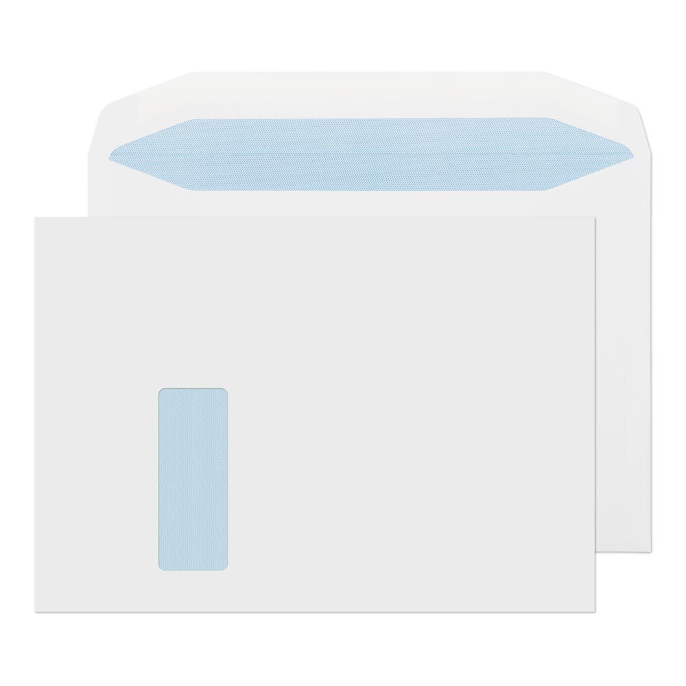 Blake Everyday White Window Gummed Mailer 229x324mm 120gsm Pack 250 Code 6710