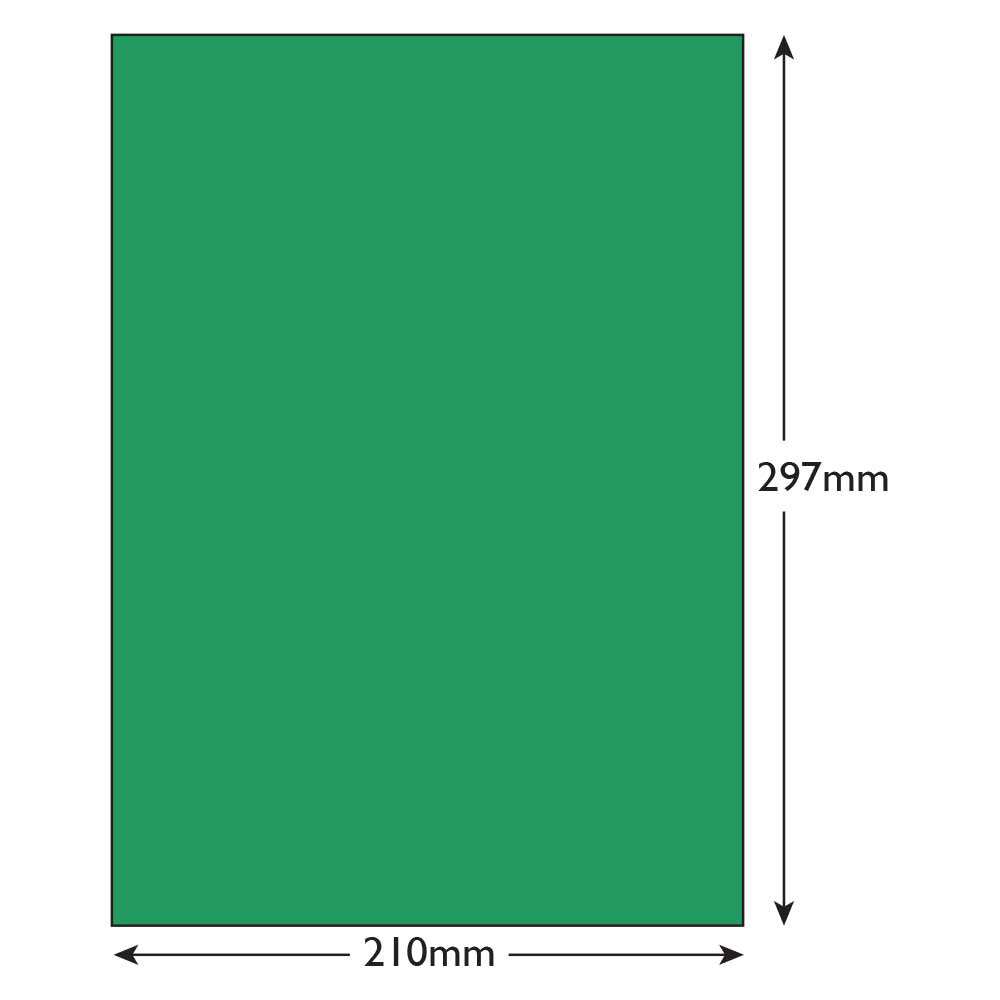 Blake Colour Paper Avocado Green Paper 210x297mm 120gsm Pack 50 Code 86408