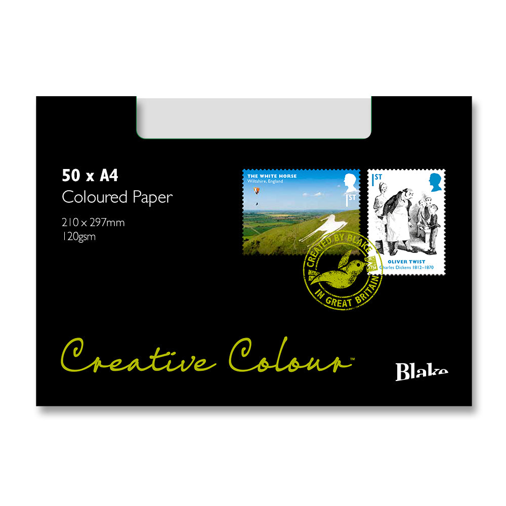 Blake Colour Paper Ice White Paper 210x297mm 120gsm Pack 50 Code 86950