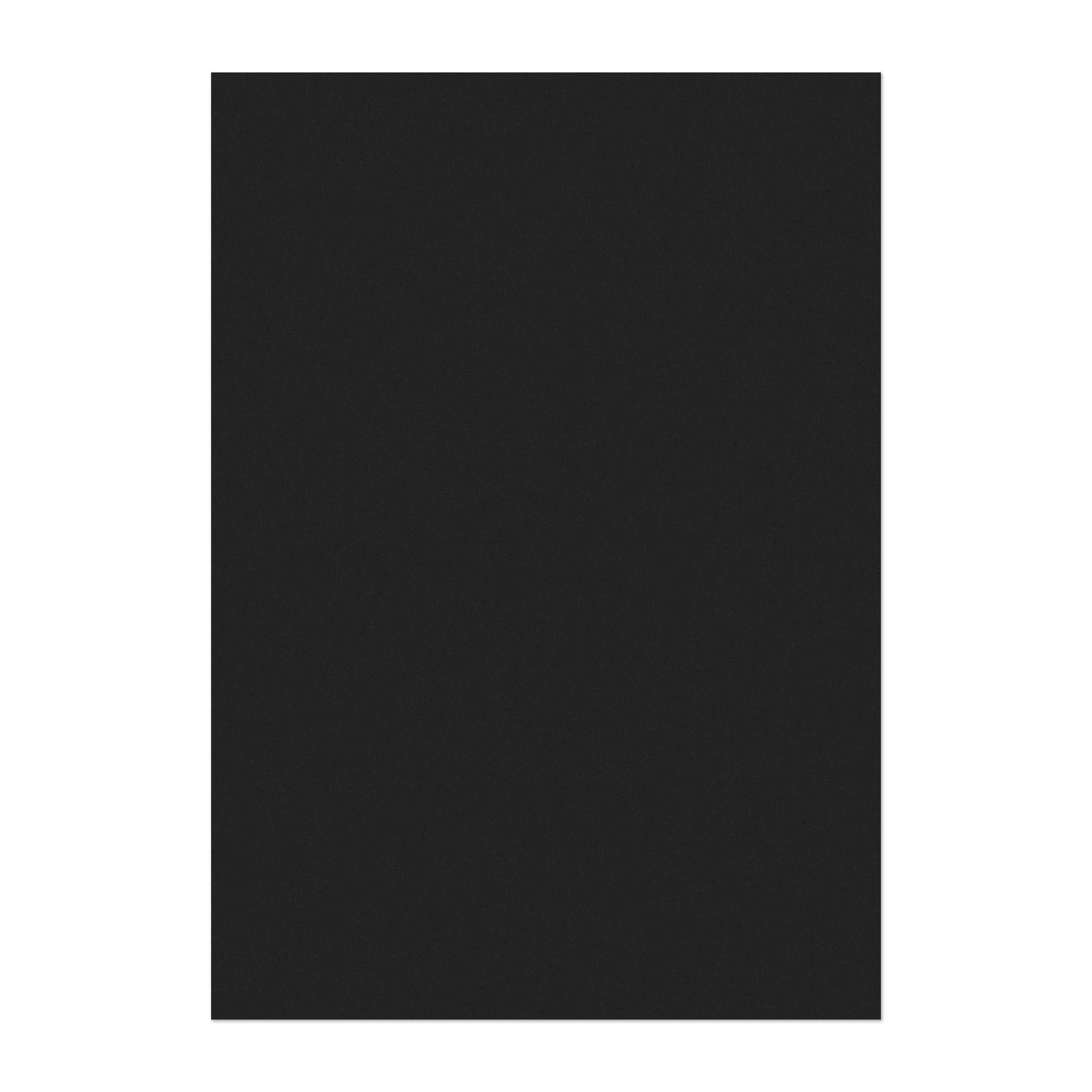 Blake Everyday Black Card Sheets 210x297mm 335gsm Pack 50 Code CABK330A4