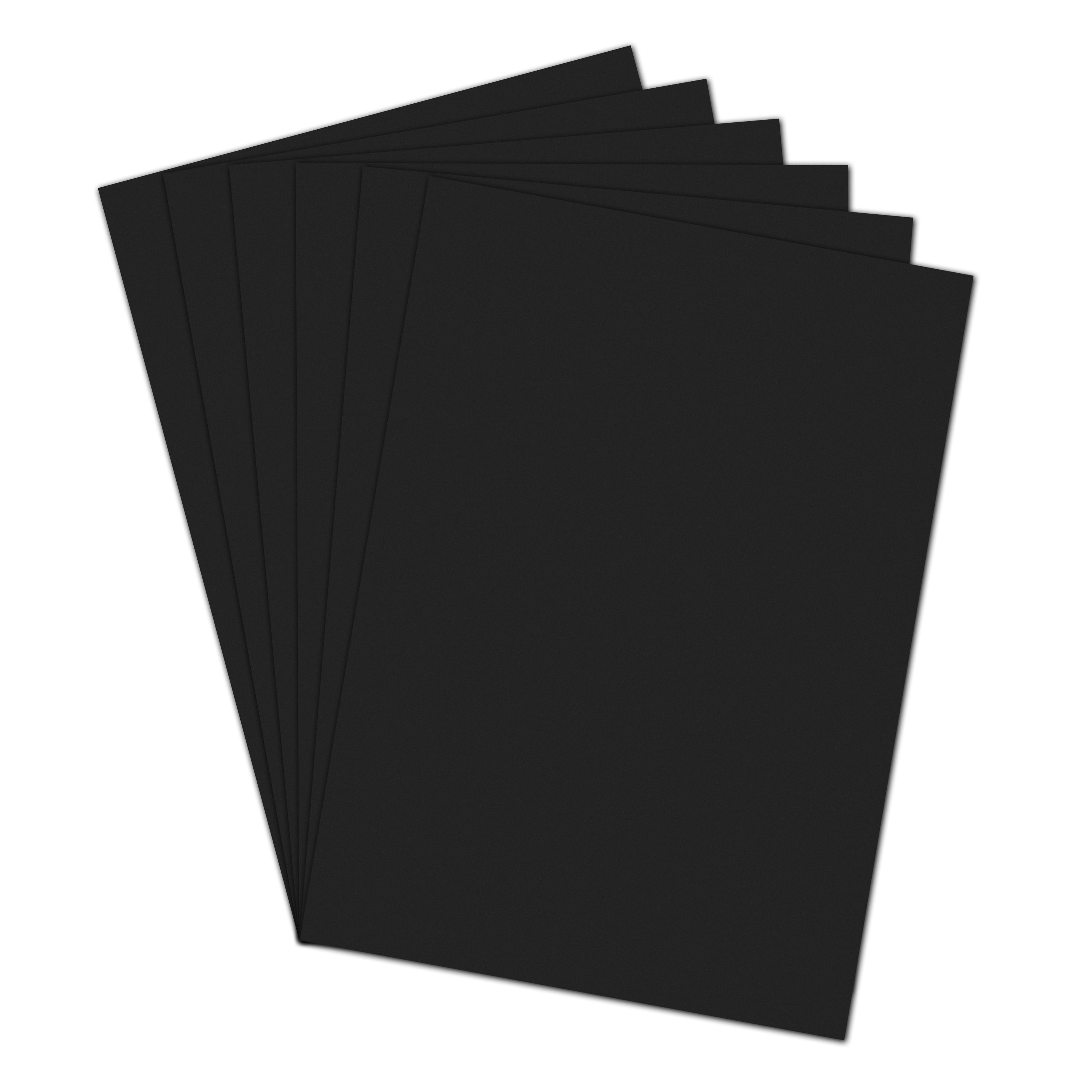 Blake Everyday Black Card Sheets 520x720mm 335gsm Pack 20 Code CABK330B2