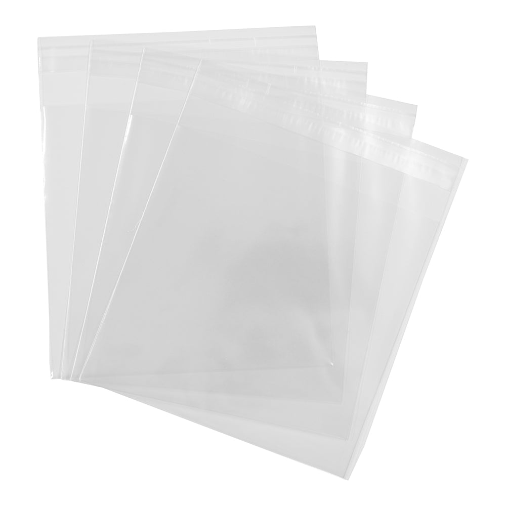 Blake Packaging Crystal Clear Resealable Cello Bags 155x150mm 30Mu Pack 500 Code CEL155