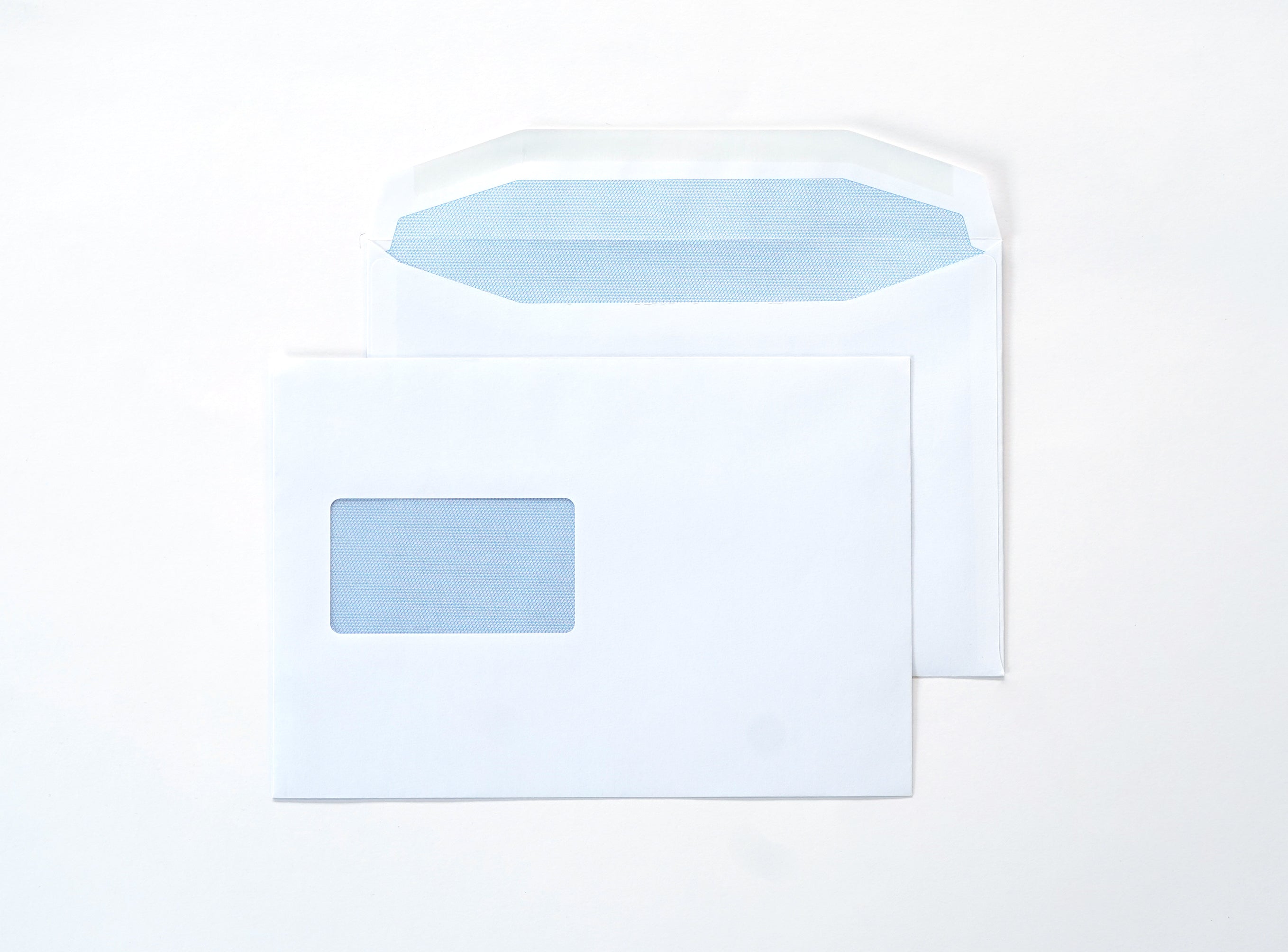 Blake Everyday White CBC Window Gummed Mailing Wallet 162x235mm 90gsm Pack 500 Code 058M