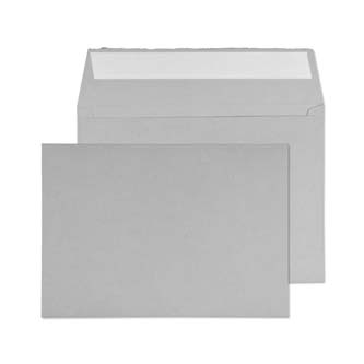 Blake Senses Soft Grey Peel&Seal Wallet 162x229mm 190gsm Pack 50 Code DE344