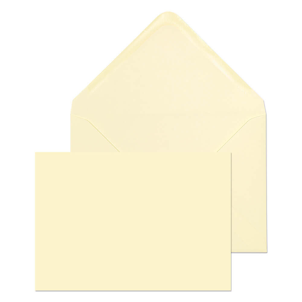 Blake Everyday Cream Gummed Banker Invitation 114x162mm 100gsm Pack 500 Code ENV2302