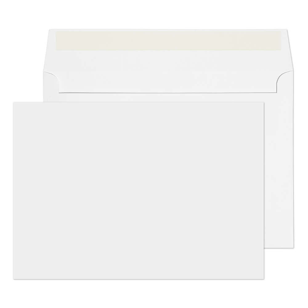 Blake Everyday Ice White Wove Peel&Seal Square Invitation 162x229mm 120gsm Pack 500 Code ENV5001