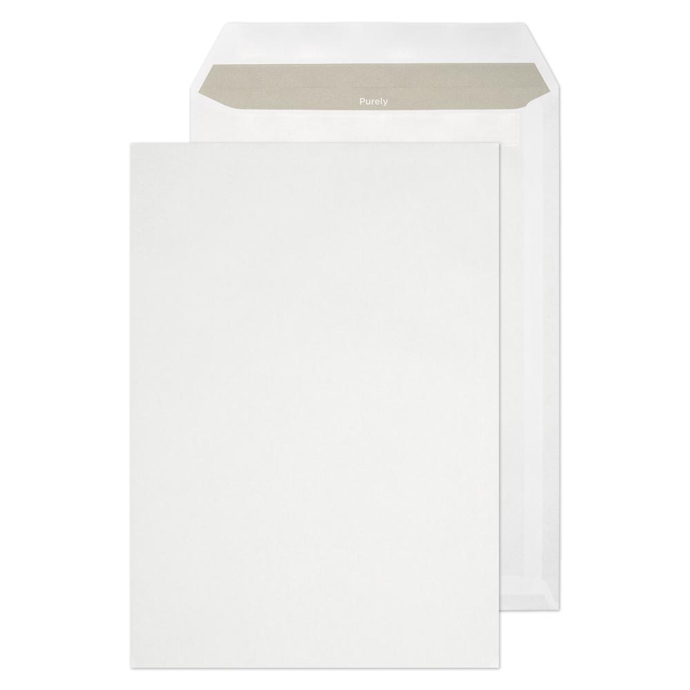 Blake Everyday White Self Seal Pocket 324x229mm 90gsm Pack 250 Code FL2781