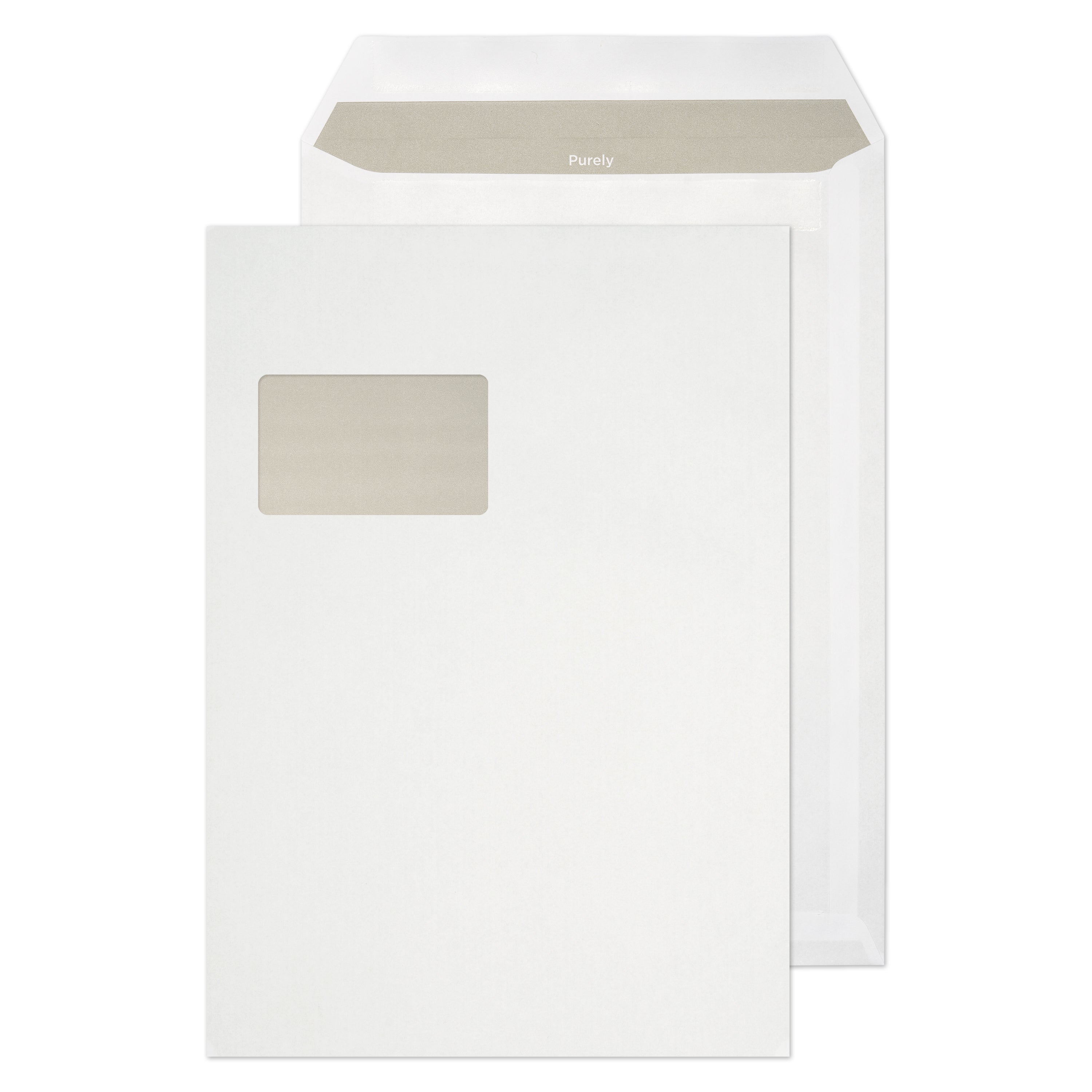 Blake Everyday White Window Self Seal Pocket 324x229mm 90gsm Pack 250 Code FL2782