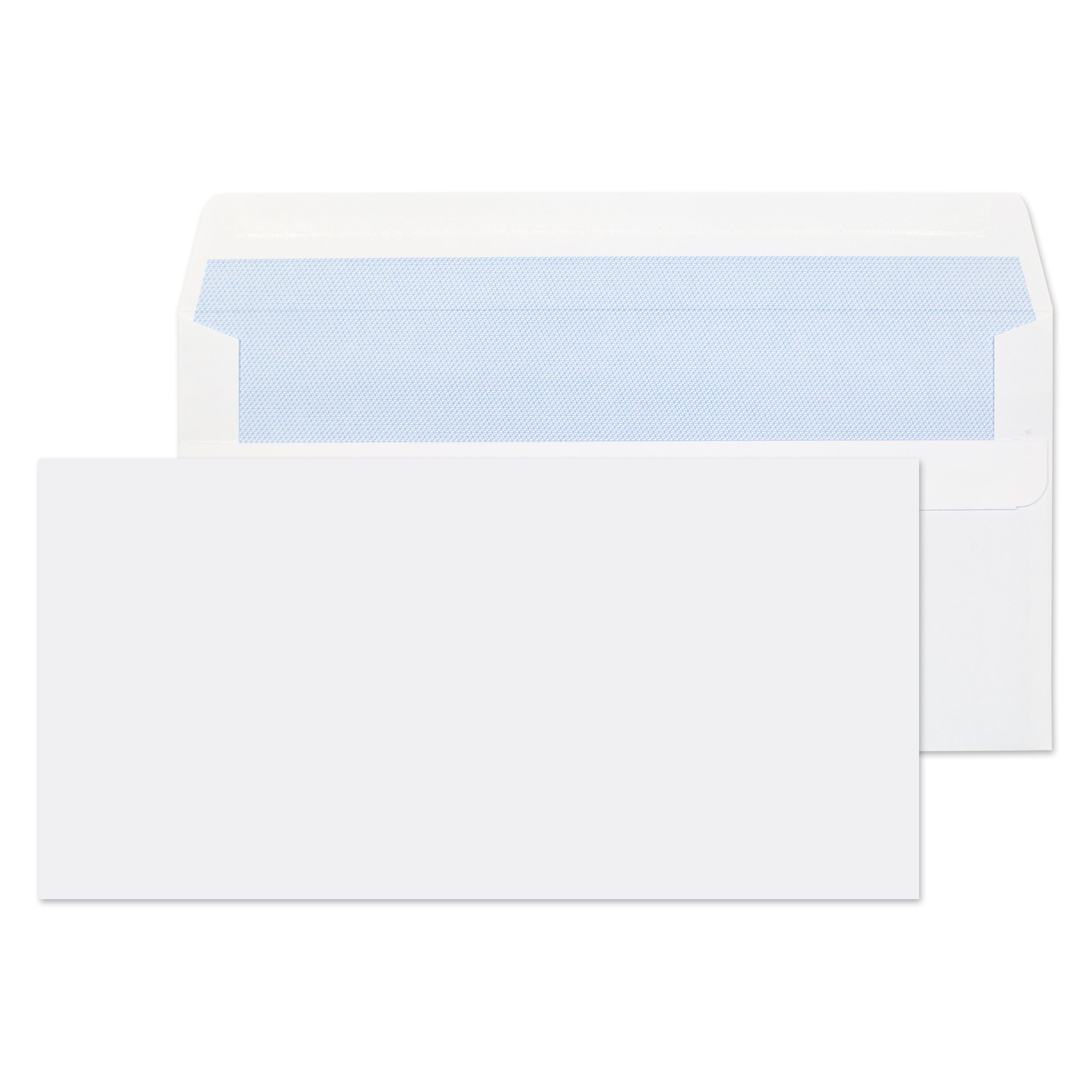 Blake Everyday White Self Seal Wallet 110x220mm 80gsm Pack 500 Code FL2882/500