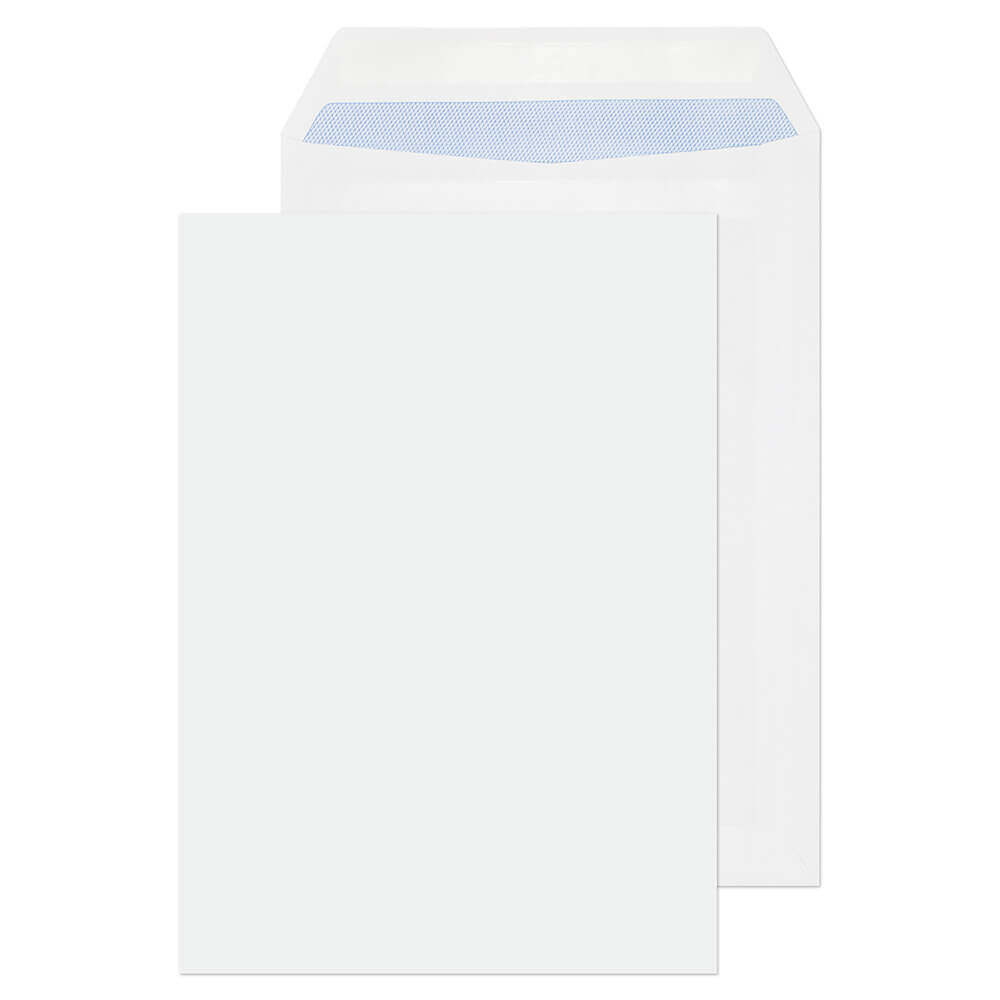 Blake Everyday White Self Seal Pocket 229x162mm 90gsm Pack 500 Code FL3893