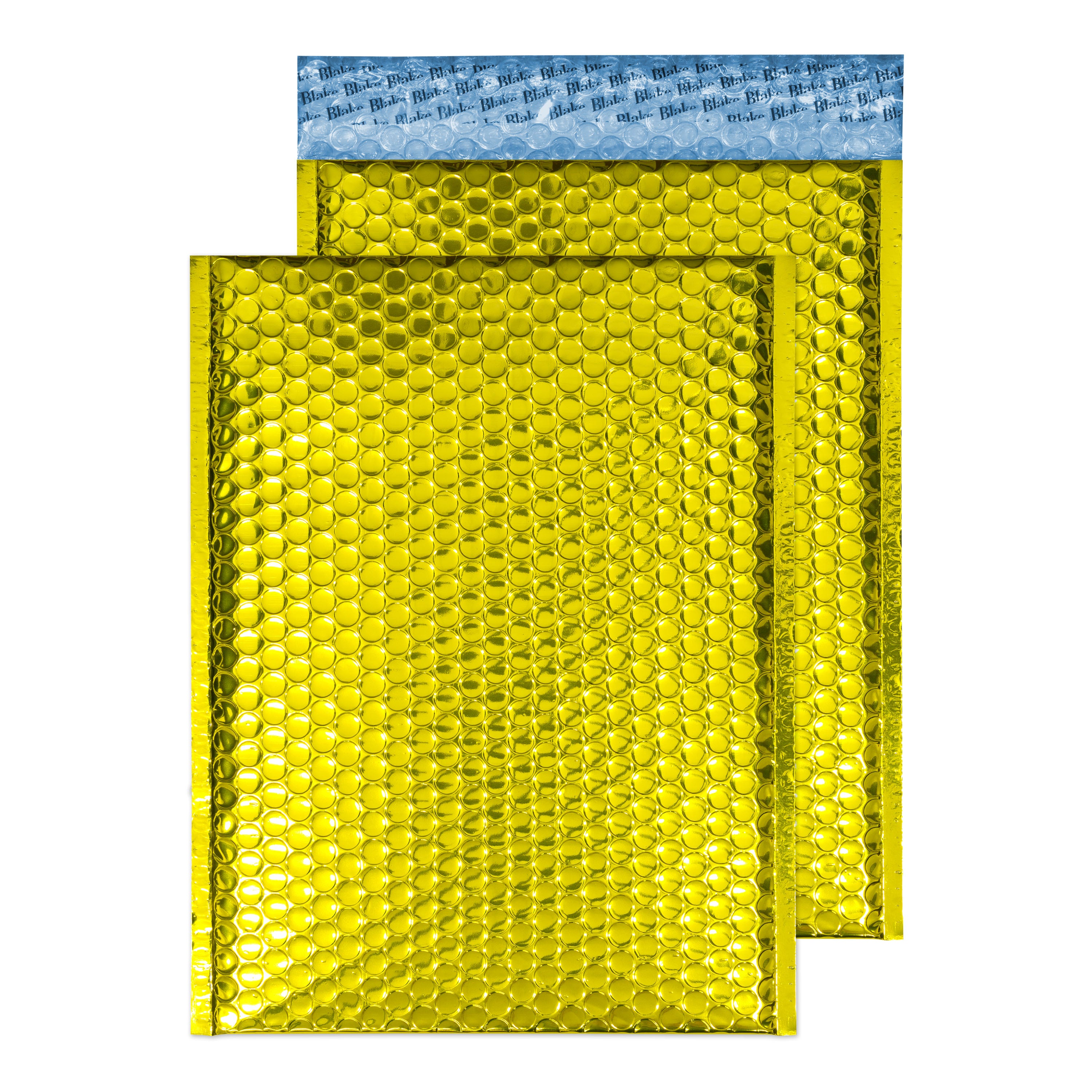 Blake Packaging Glamour Gold Peel&Seal Metallic GlossBubble 324x229mm 70Mu Pack 10 Code MBGOL324/10