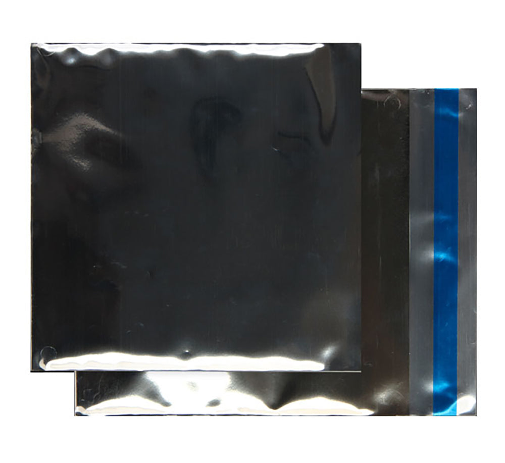 Blake Shine Metallic Silver Peel&Seal Metallic Foil Square 165x165mm 70Mu Pack 250 Code MF712