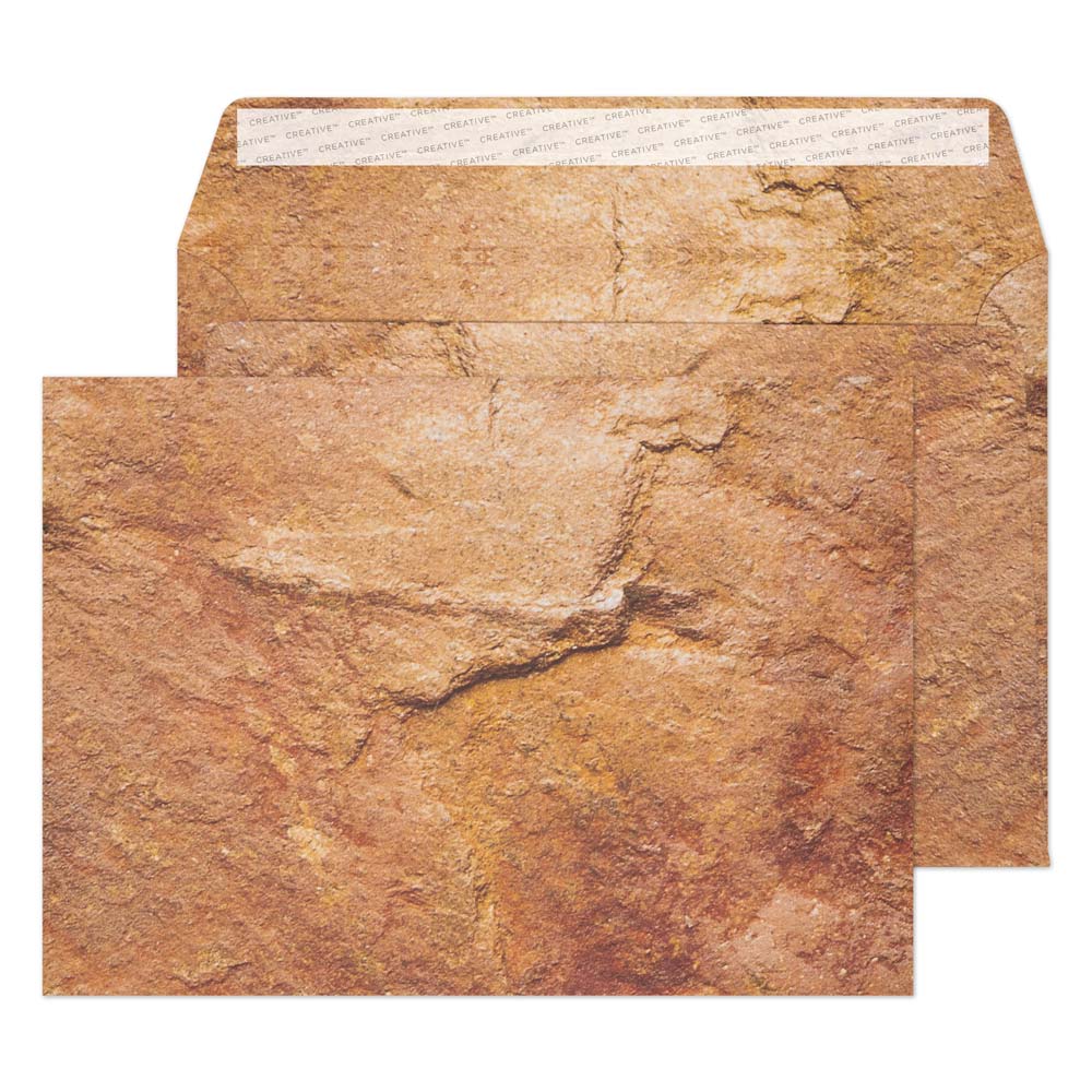 Blake Senses Yorkshire Sandstone Peel&Seal Wallet 162x229mm 135gsm Pack 125 Code NT355