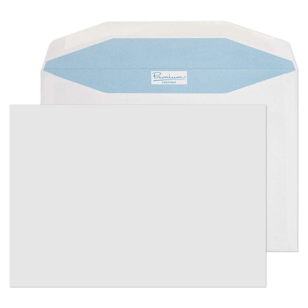 Blake Postfast White Window Gummed Mailer 162x229mm 90gsm Pack 500 Code PF807IJ