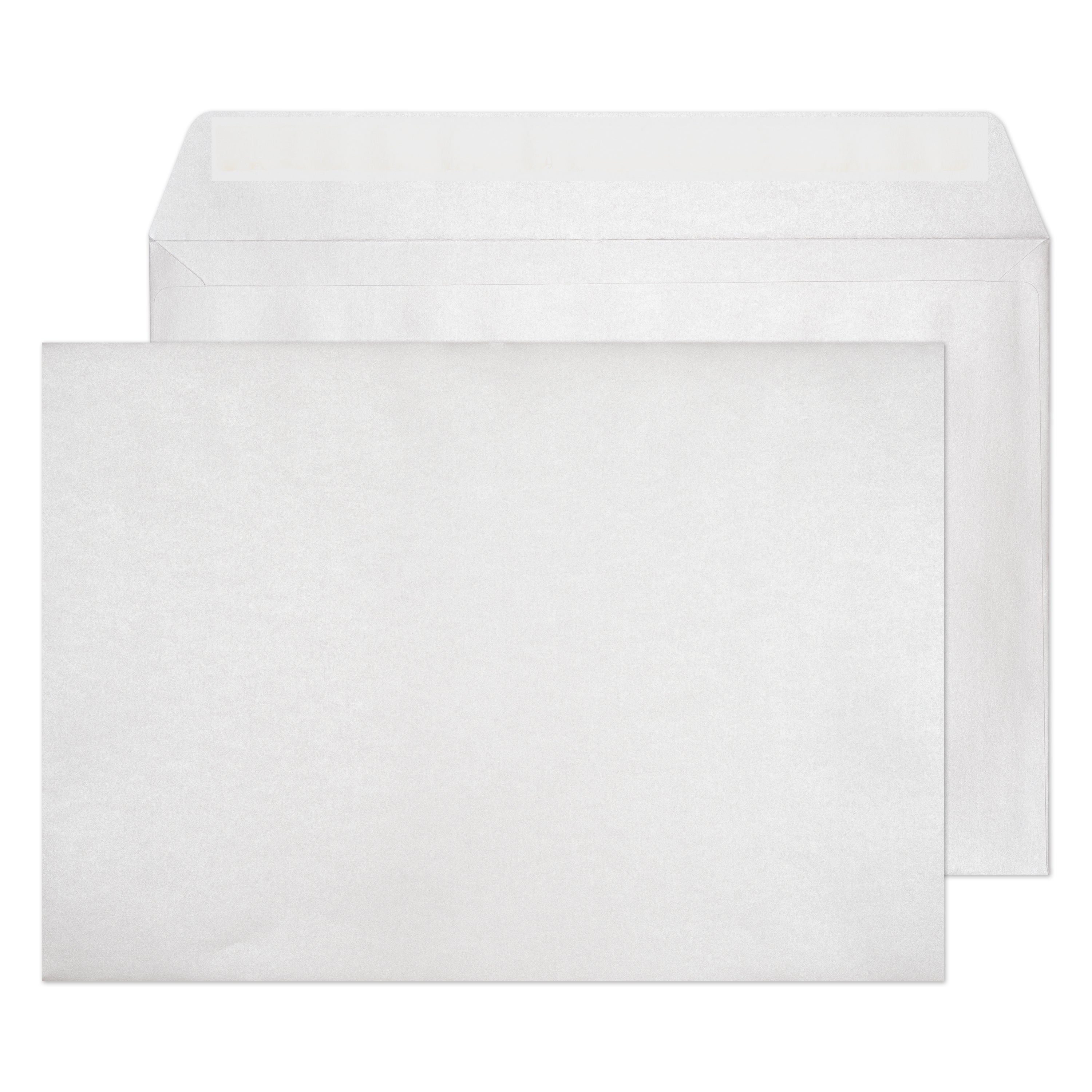 Blake Shine Frosted White Peel&Seal Wallet 229x324mm 120gsm Pack 125 Code PL430