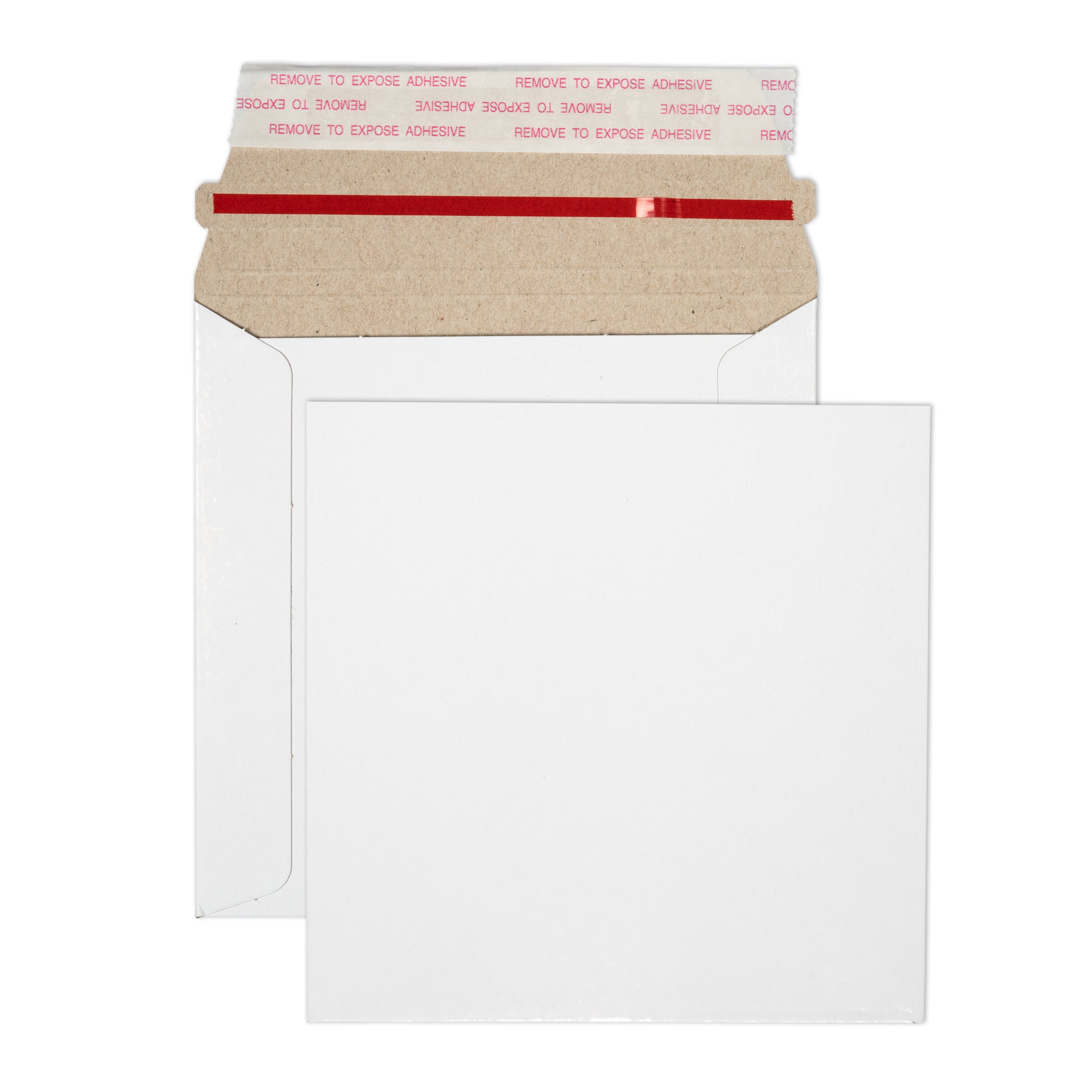 Blake VITA White Board Hot Melt Peel&Seal Allboard 125x125mm 350gsm Pack 200 Code PPA0-RS