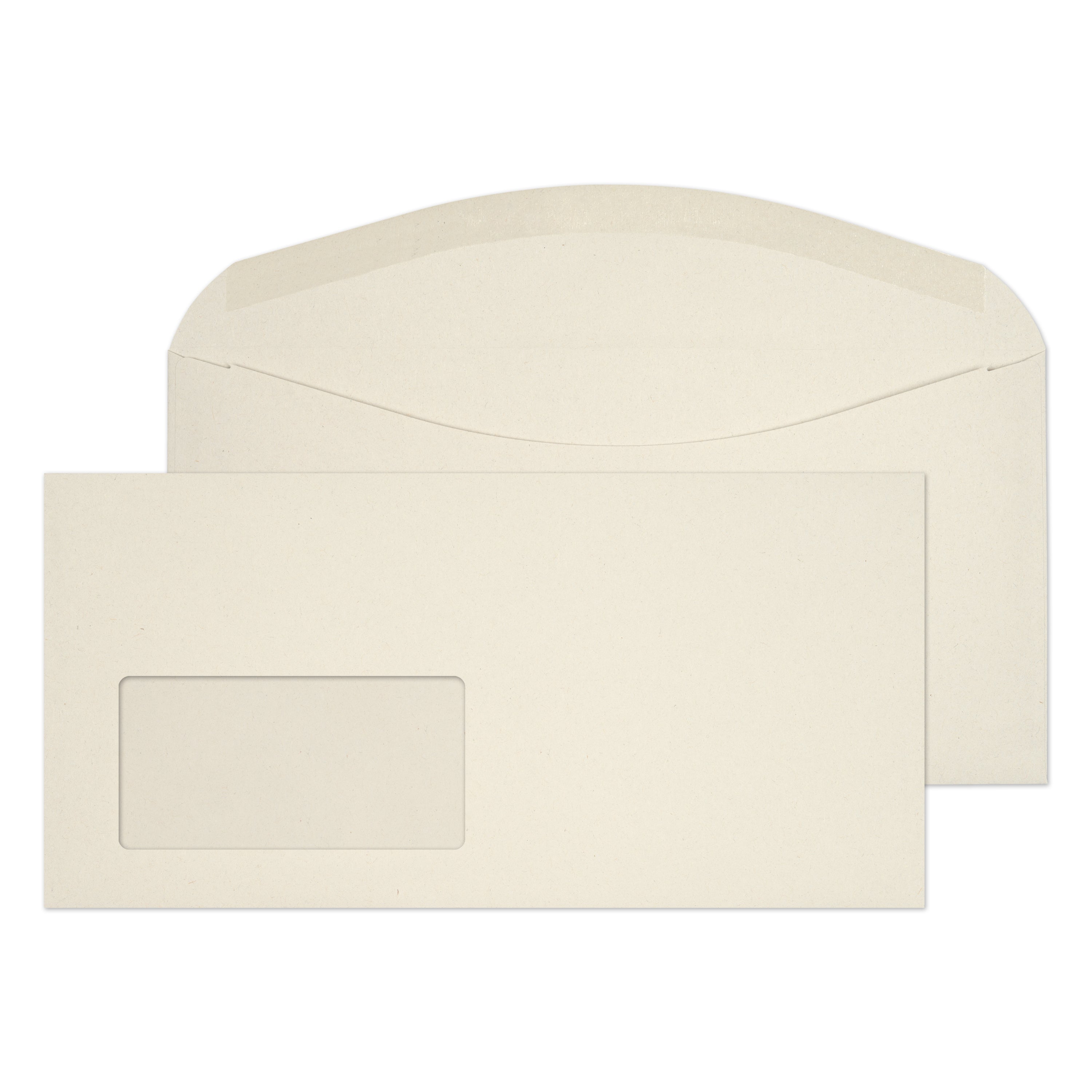 Blake Environmental Natural White Window Gummed Mailing Wallet 114x229mm 75gsm Pack 1000 Code RE3204