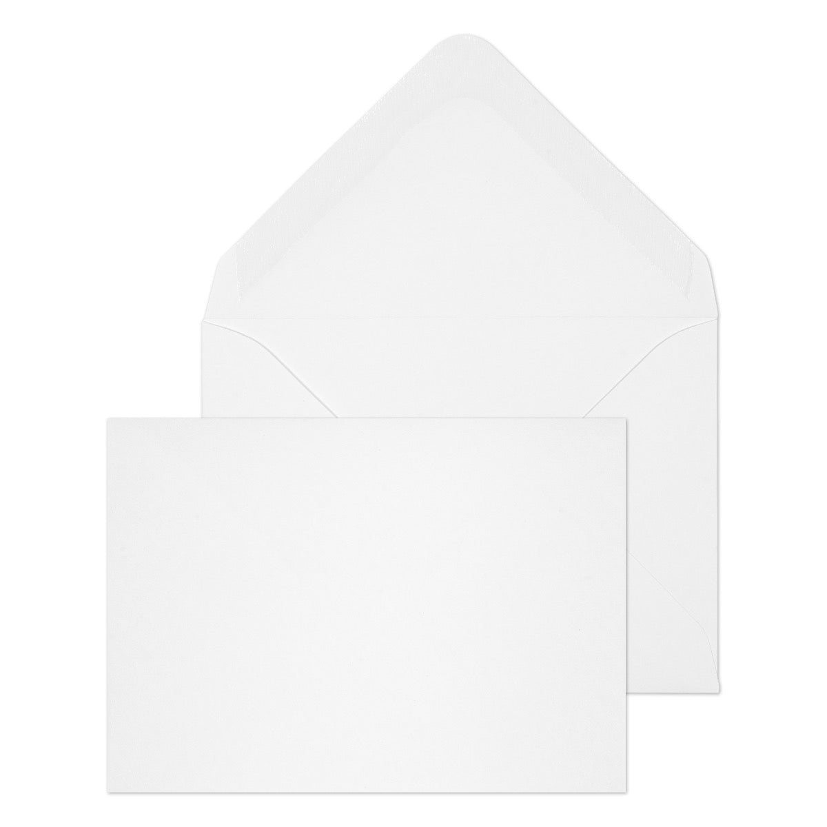 Blake Everyday White Gummed Banker Invitation 70x100mm 90gsm Pack 1000 Code ENV2162