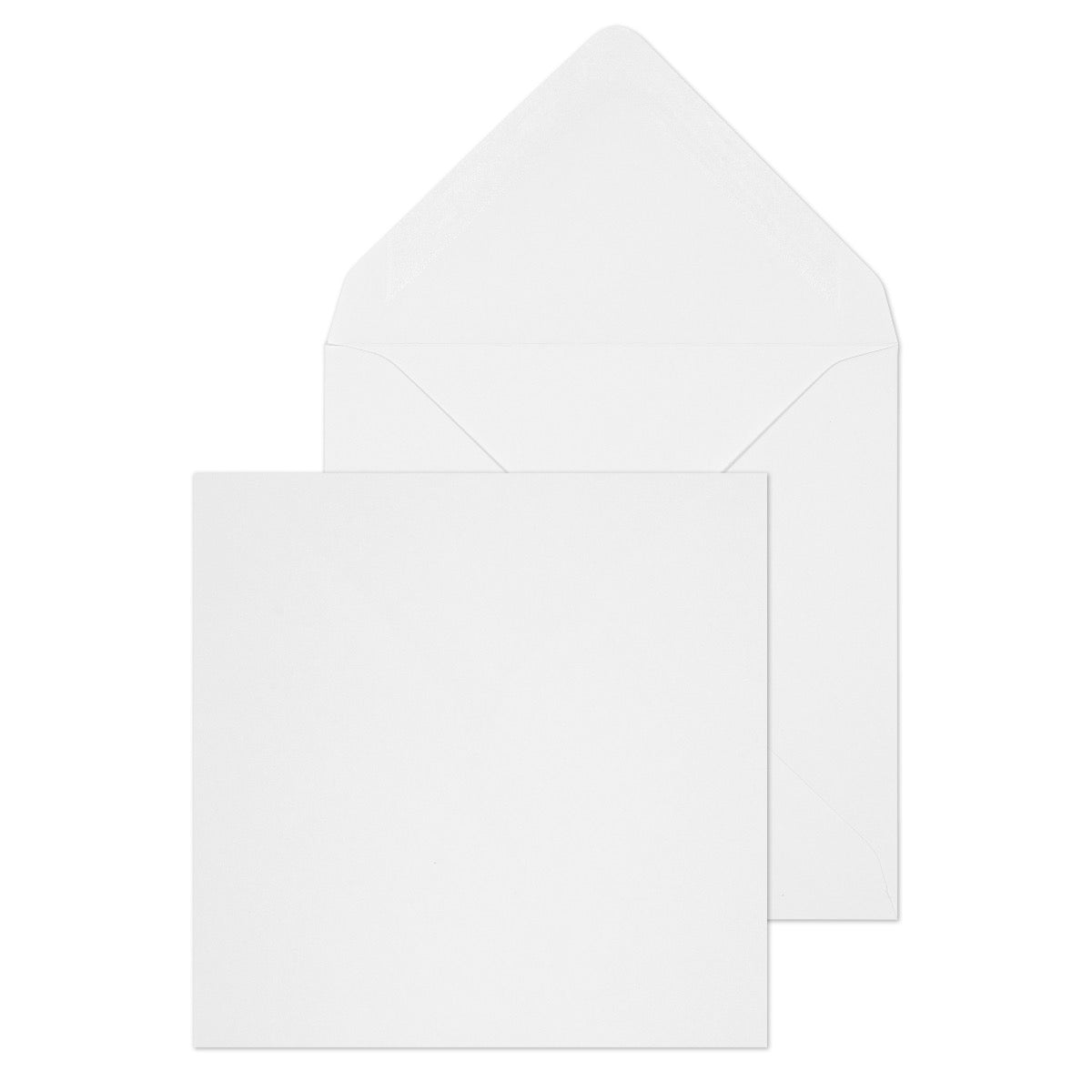 Blake Everyday White Gummed Square Banker Invitation 111x111mm 90gsm Pack 1000 Code ENV2173