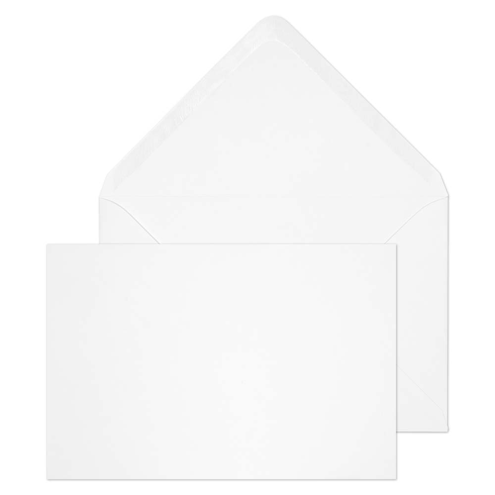 Blake Everyday Ultra White Wove Gummed Banker Invitation 133x197mm 120gsm Pack 500 Code ENV2205