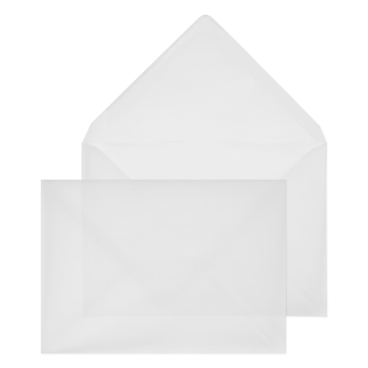Blake Senses Translucent White Gummed Banker Invitation 114x162mm 92gsm Pack 25 Code ENV2315/25