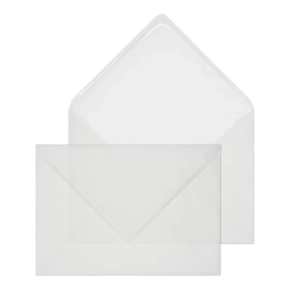 Blake Senses Translucent White Gummed Banker Invitation 162x229mm 90gsm Pack 500 Code ENV2315