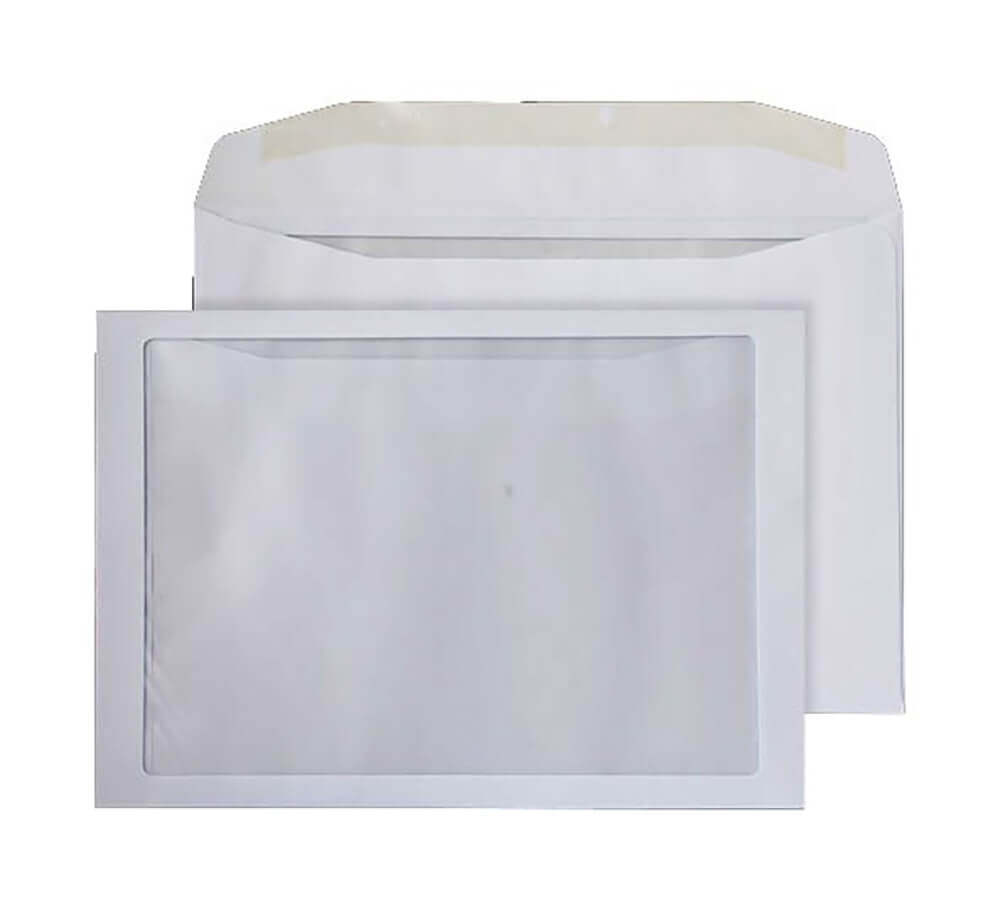 Blake Everyday White Window Gummed Mailer 229x324mm 100gsm Pack 250 Code FFW370