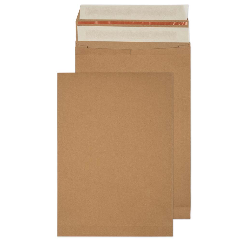 Blake VITA Kraft Mailing Expansion Pocket Peel&Seal 353x250x50mm 130gsm Pack 100 Code KBB142
