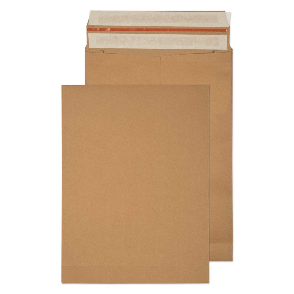 Blake VITA Kraft Mailing Expansion Pocket Peel&Seal 430x320x80mm 130gsm Pack 100 Code KBB165
