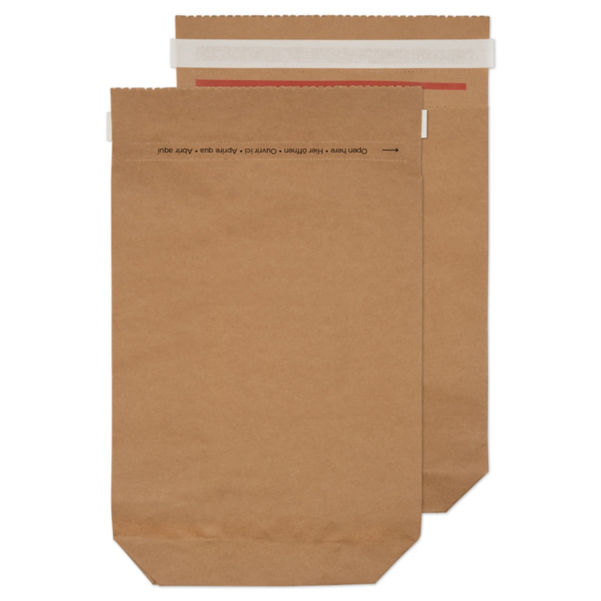 Blake VITA Natural Brown Peel&Seal Mailing Bag 370x300mm 130gsm Pack 100 Code KMB1145