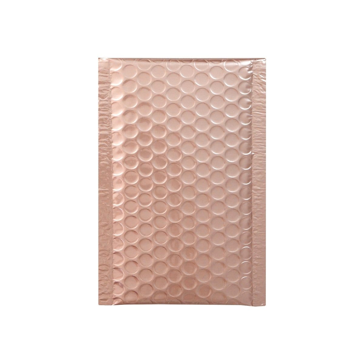 Blake Packaging Rose Gold Peel&Seal Metallic Gloss Bubble 100x185mm 70Mu Pack 100 Code MBRG185