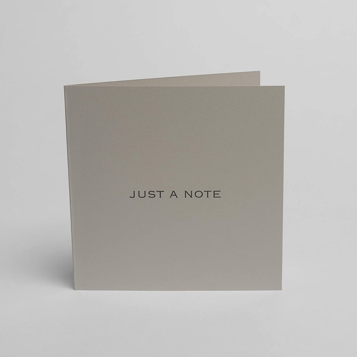 Blake Note Cards Storm Grey Indigo Just a Note Notecard 150x150mm 270gsm Pack 5 Code NCB3325/5