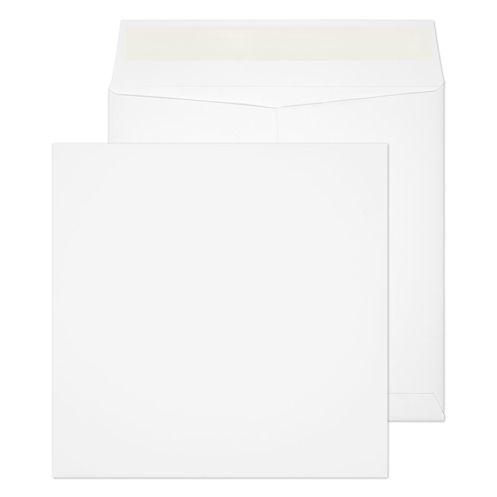 Blake Optima Ultra White Card Peel&Seal Card Wallet 220x220mm 210gsm Pack 250 Code OP720