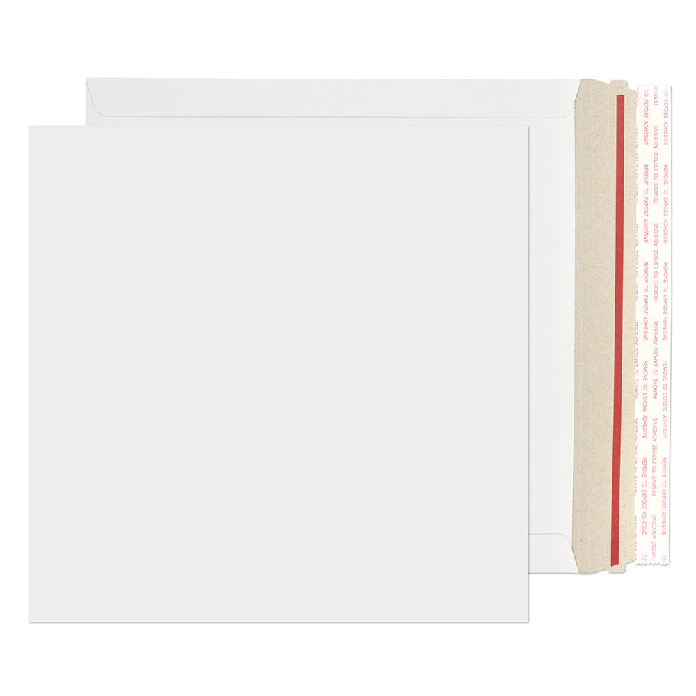 Blake VITA White Board Hot Melt Peel&Seal Allboard 249x249mm 350gsm Pack 100 Code PPA21-RS