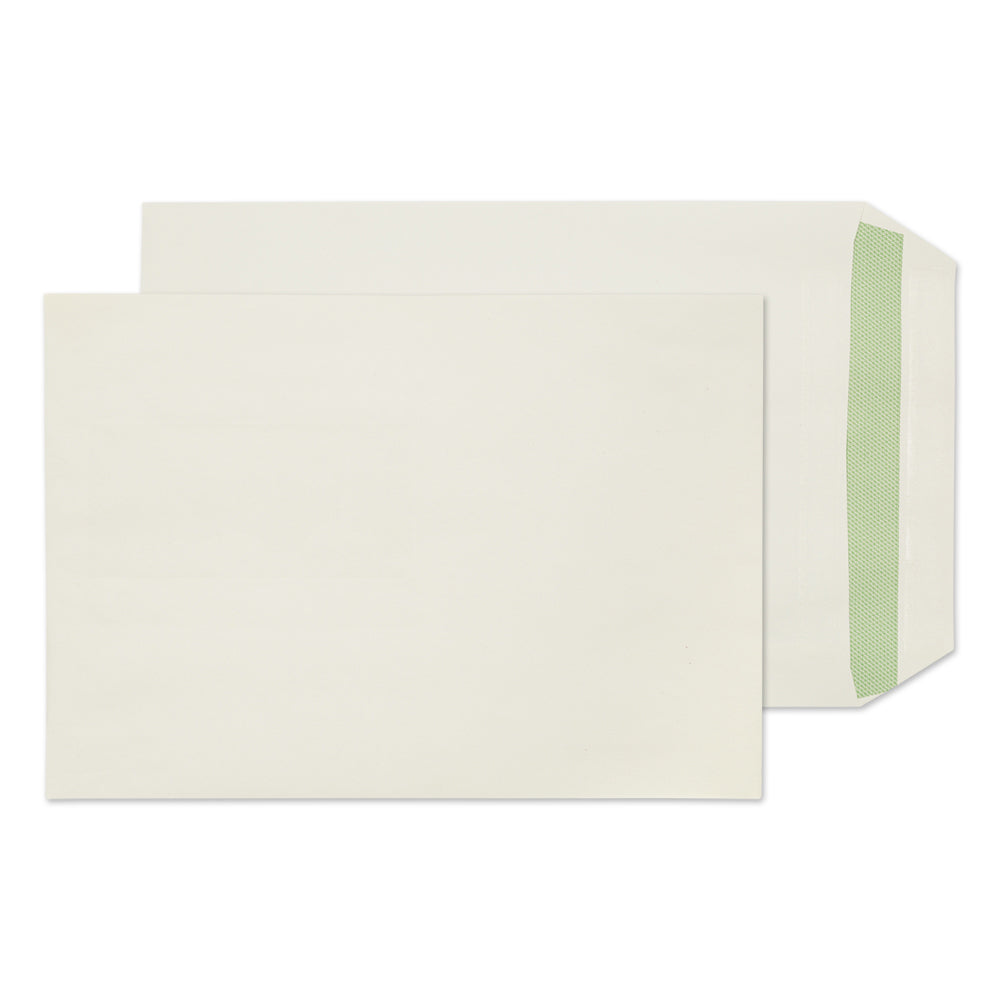 Blake Environmental Natural White Self Seal Pocket 229x162mm 90gsm Pack 500 Code RE6455