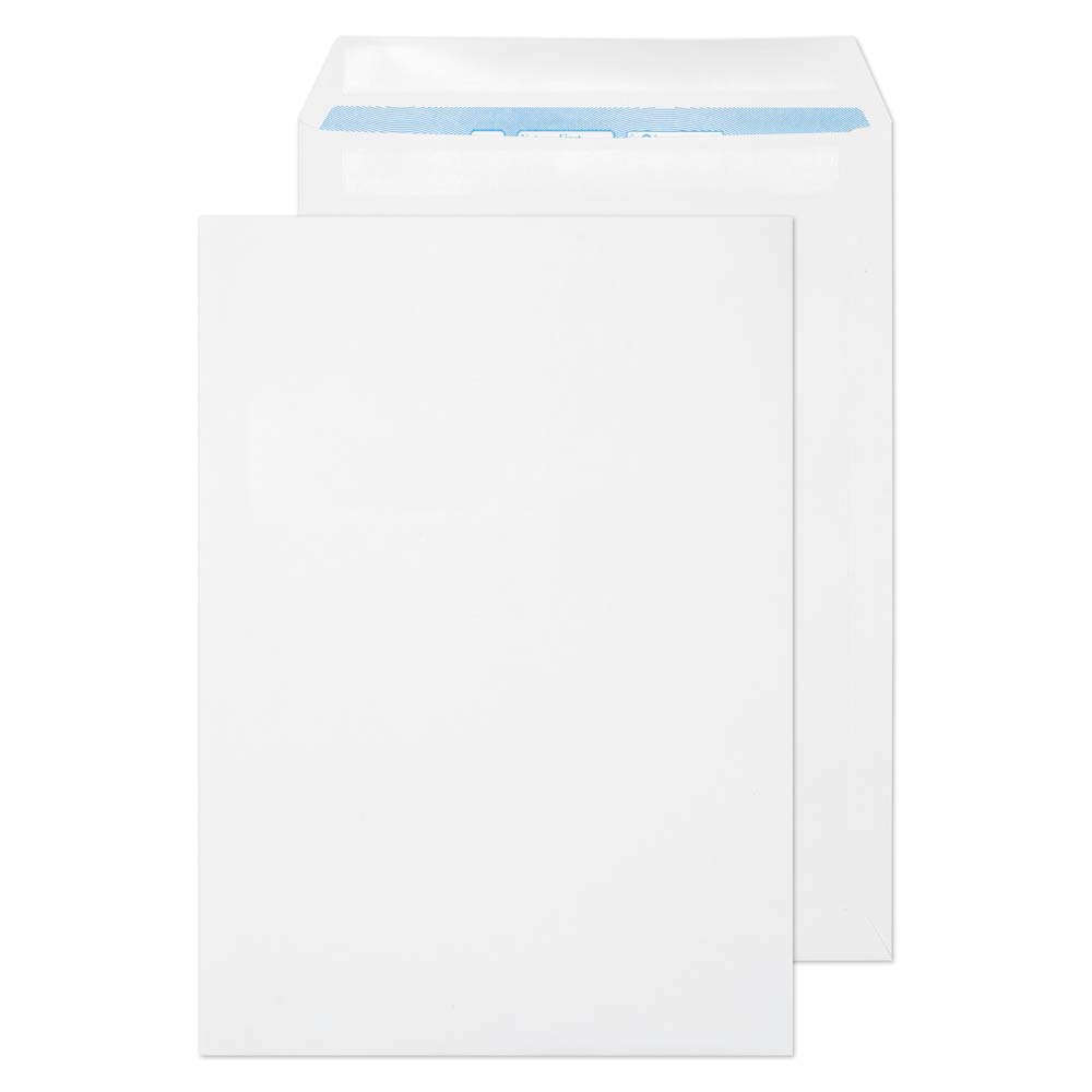 Blake Environmental White Self Seal Pocket 324x229mm 100gsm Pack 250 Code RN17891
