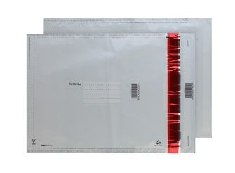 Polypost Polythene Pocket Peel and Seal White 430x330 70mic