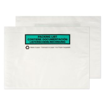 Vita C5 Paper Documents Enclosed Wallet 235x175mm