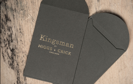 CASE STUDY: Higgs & Crick Foiled Envelopes